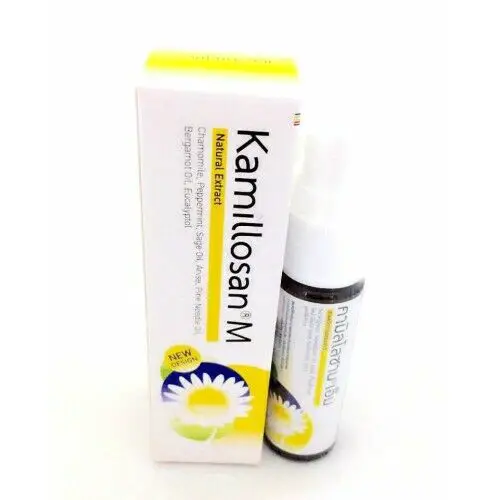 2 KAMILLOSAN M Spray Anti Inflammatory Bacterial Tonsil Buccal Bad ...