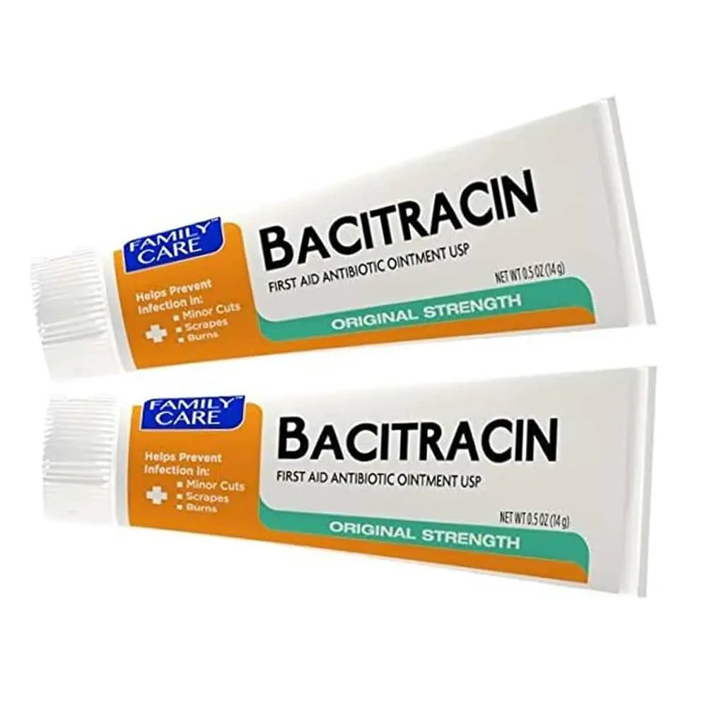 2 Packs Bacitracin Ointment First Aid Antibiotic 0.5 Oz Cream Anti ...