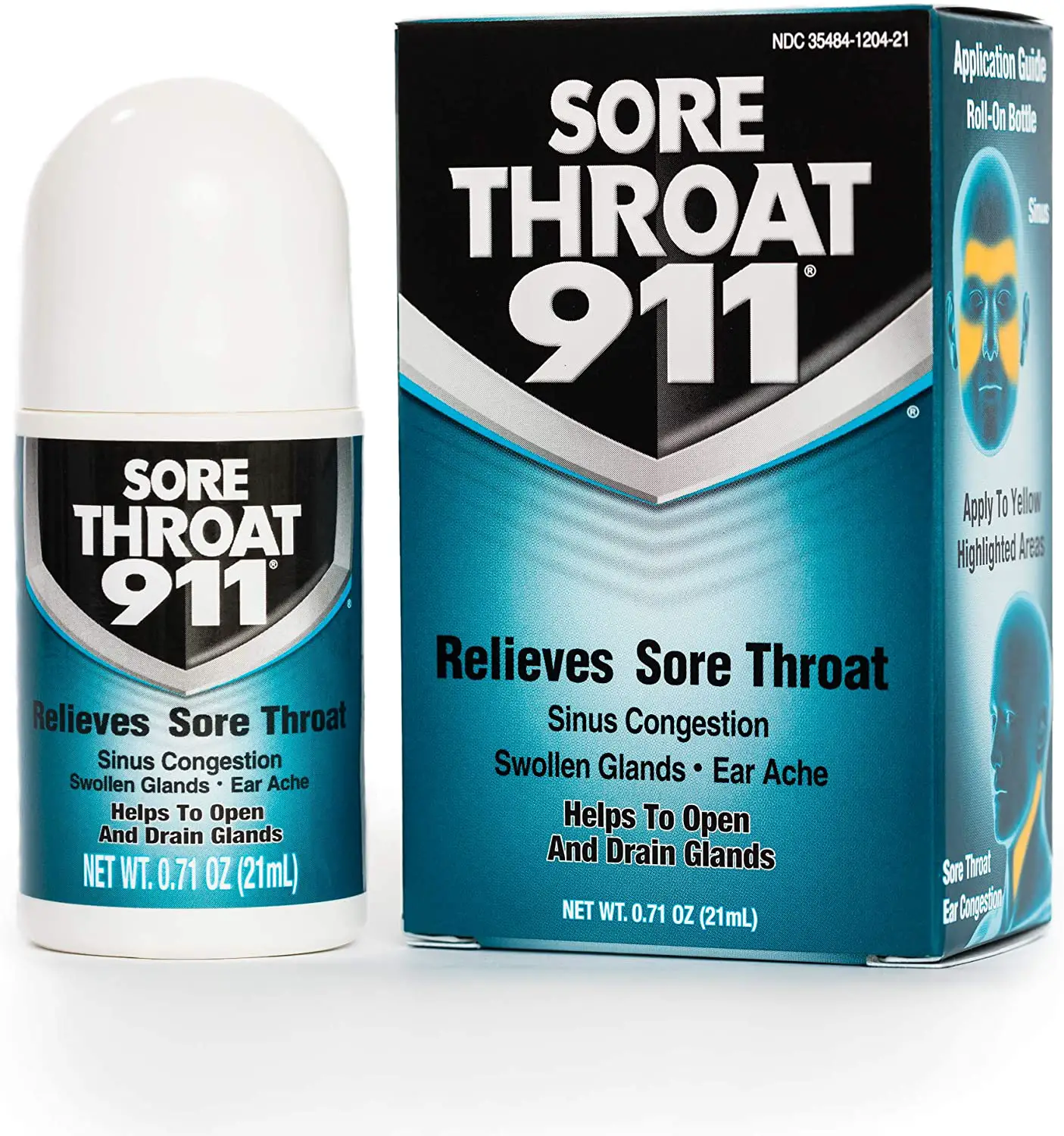 4 Pack Sore Throat 911 Roll