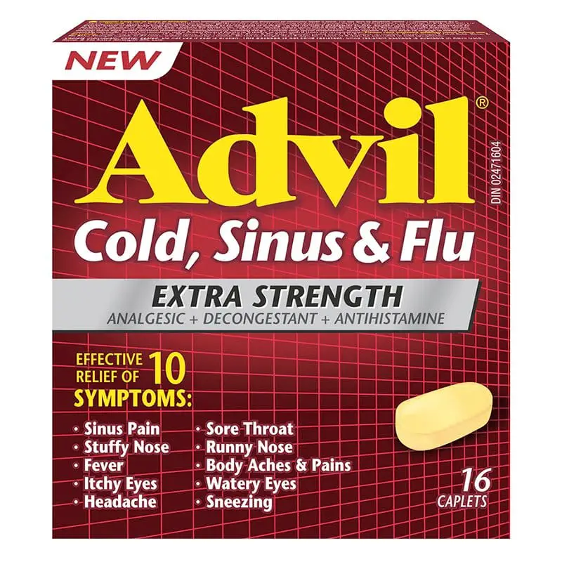 ADVIL COLD, SINUS, FLU EX