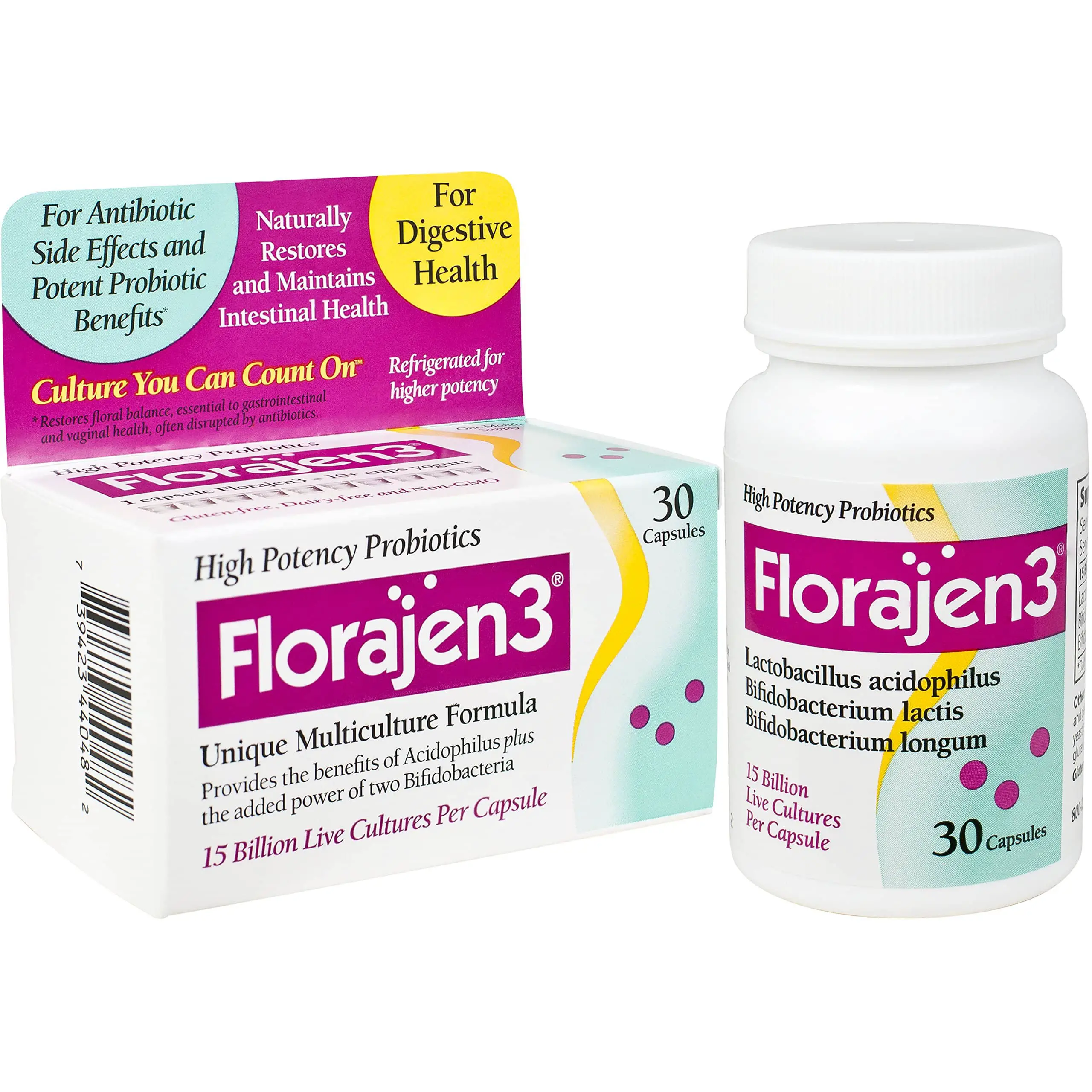 Amazon.com: Florajen 4 Kids Probiotic Dietary Supplement