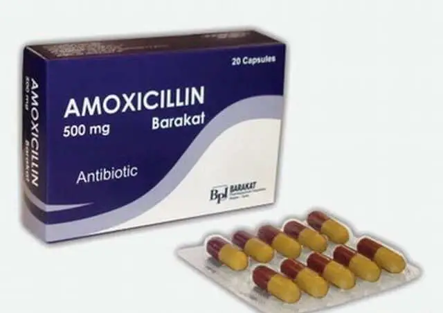 amoxicillin 500      ...