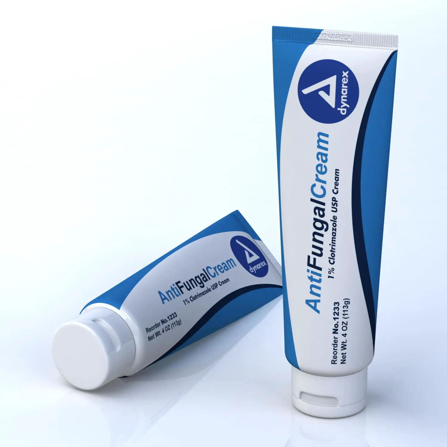 Antifungal 1% Clotrimazole Usp Cream 4 oz, Effectively treats athletes ...