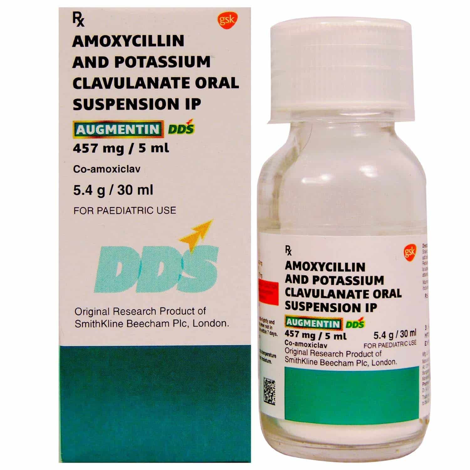 Augmentin DDS Syrup 30 ml Price, Uses, Side Effects, Composition ...