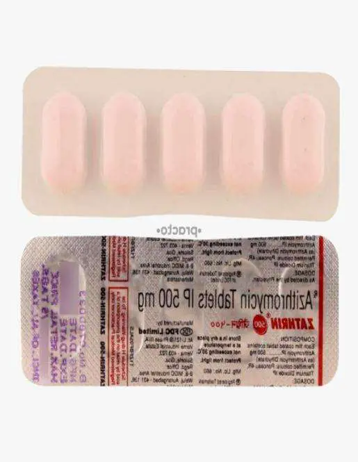 Azithromycin (zithromax) 100 mg 120 tablets in a package