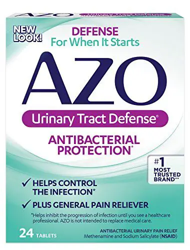AZO Urinary Tract Defense  Antibacterial Protection  Helps Control ...