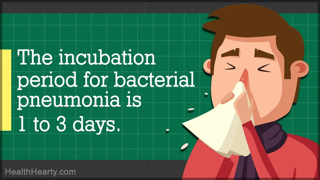 Bacterial Pneumonia Incubation Period