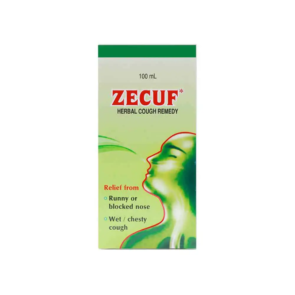 Buy Zecuf Sugar Free Cough Syrup 100ml Online in the UAE