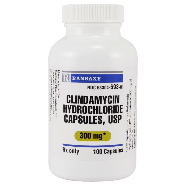 Clindamycin 300mg PER CAPSULE