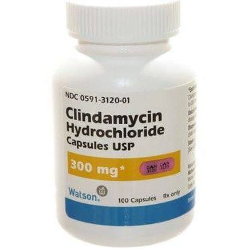 Clindamycin Capsules 300mg 100/Bt