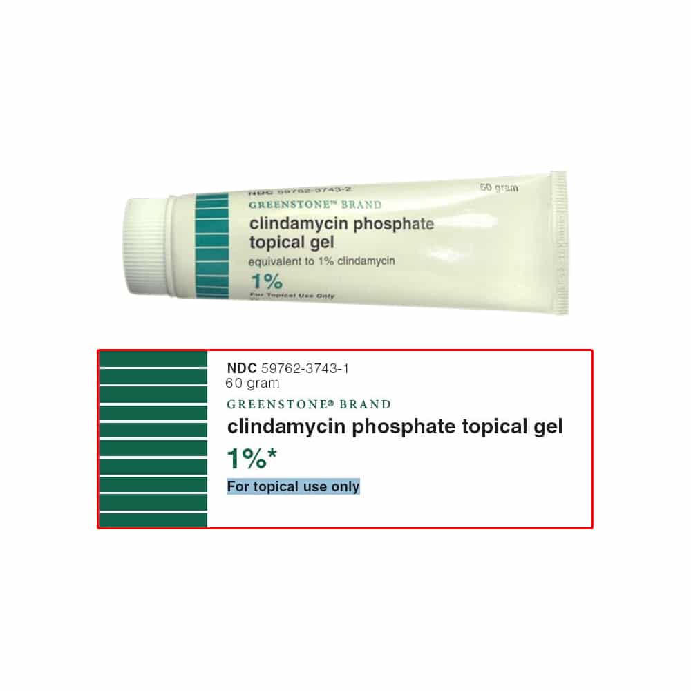 Clindamycin Phosphate Topical 1% Gel 60 gram