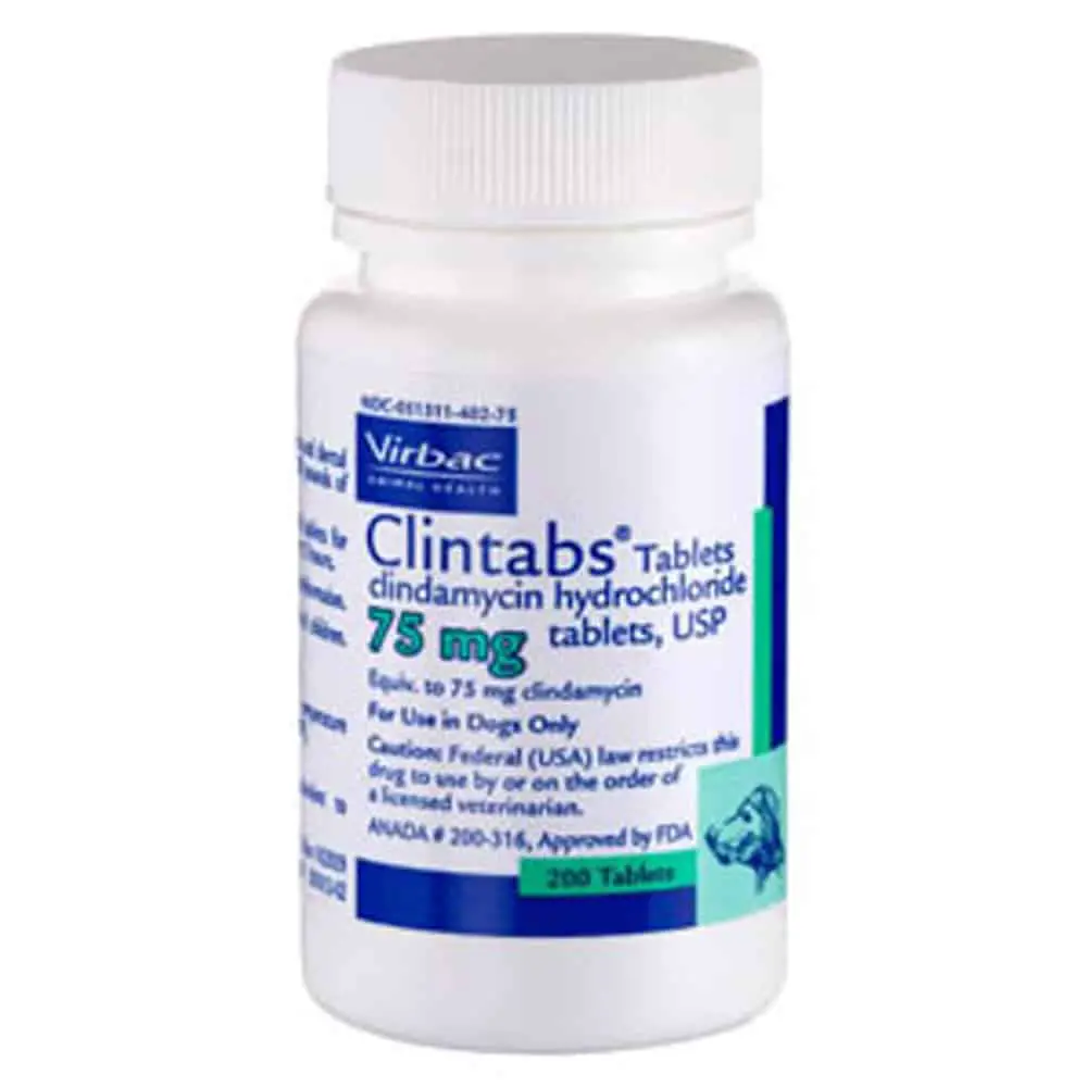 Clintabs (Clindamycin) 75mg (Per Tabs)