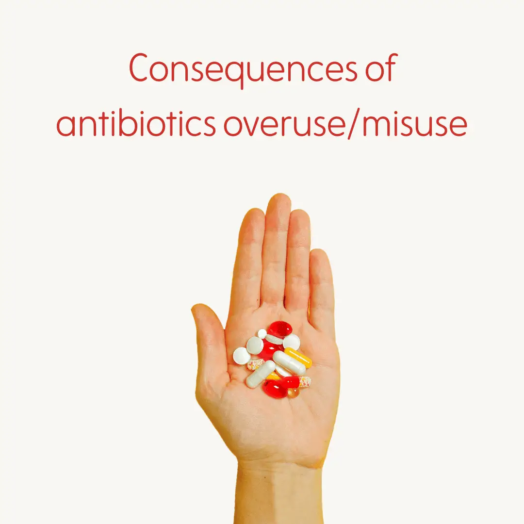 Consequences of antibiotics overuse/misuse