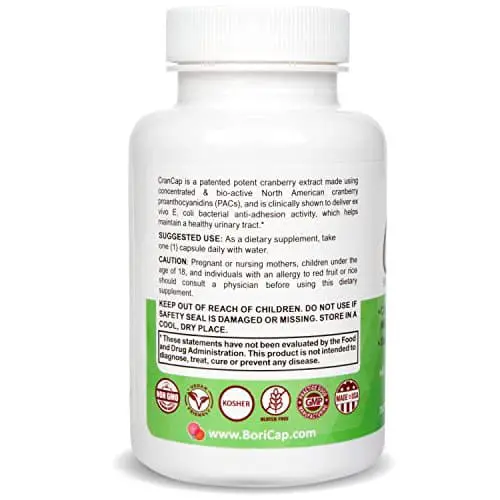 CranCap Cranberry Supplement for Urinary Tract Health