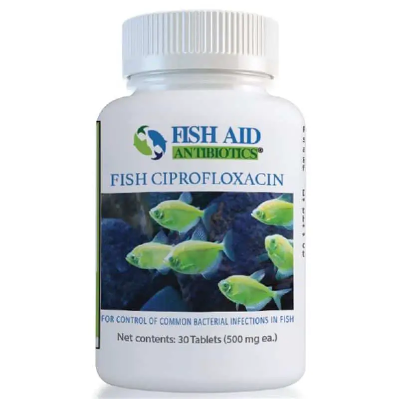 Fish Aid Antibiotics Ciprofloxacin Tablets