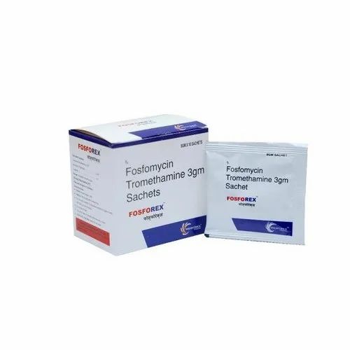 Fosforex Fosfomycin Tromethamine Sachets, Treatment: Accurate ...
