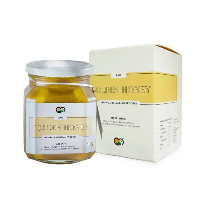 Golden Honey with turmeric, natural antibiotic, 400 g