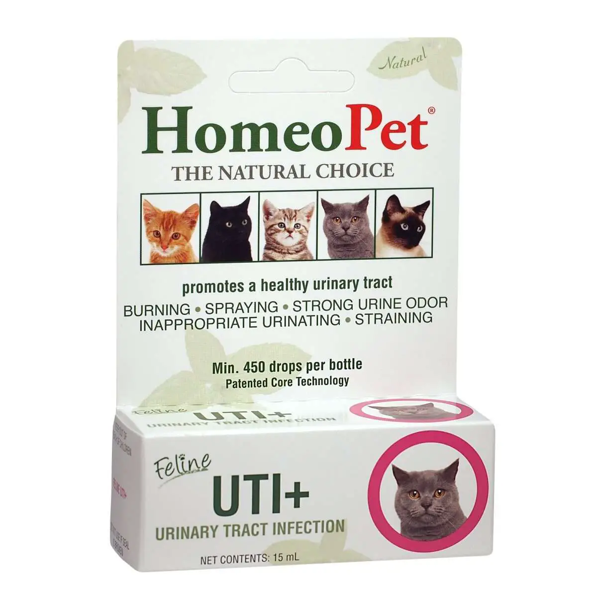 HomeoPet Feline Urinary Tract Infection Supplement
