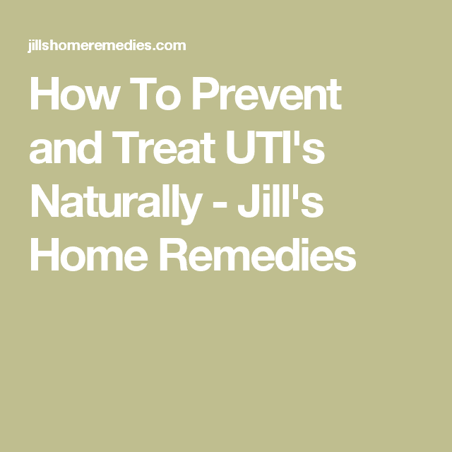 How To Prevent and Treat UTI