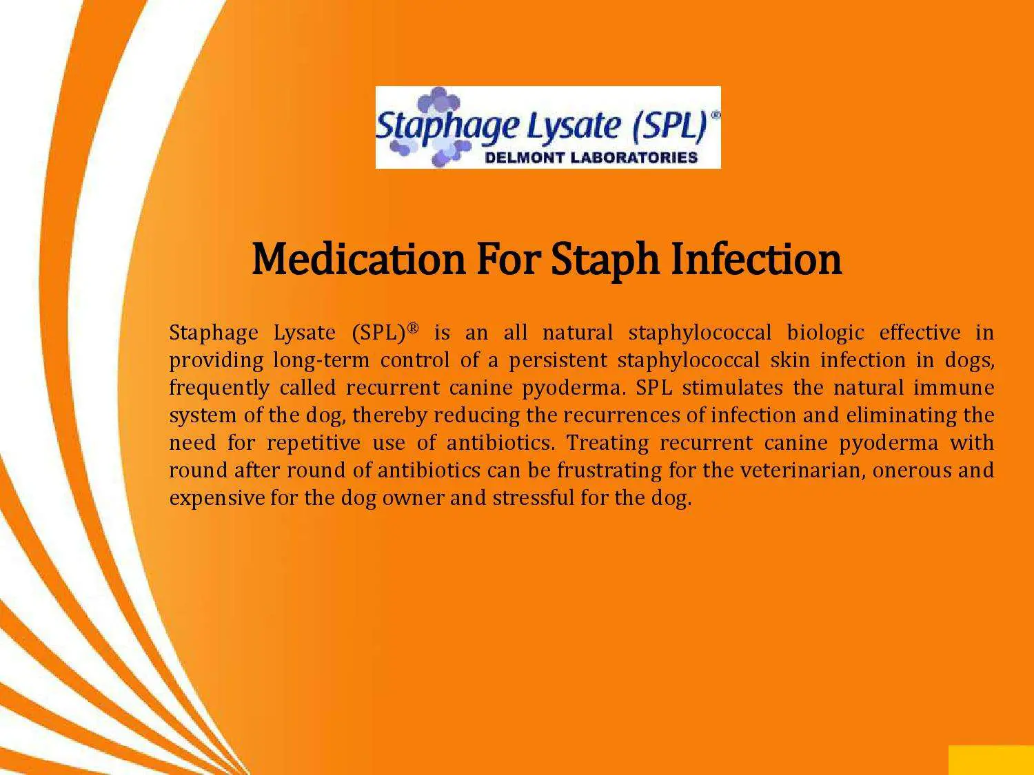 Medication for staph infection by delmontlabs