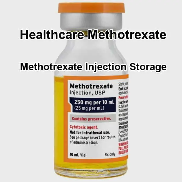 Methotrexate injection storage, methotrexate injection storage