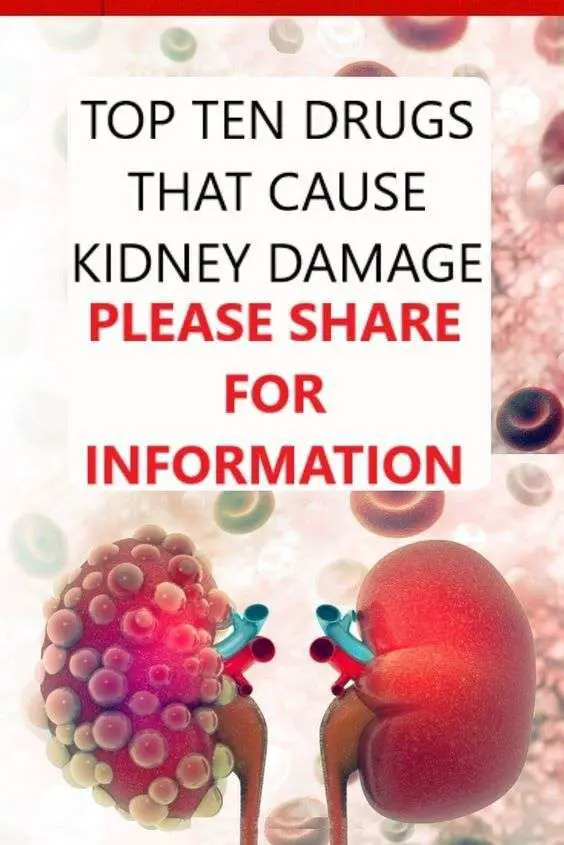 Pin on medicines damage kidneys