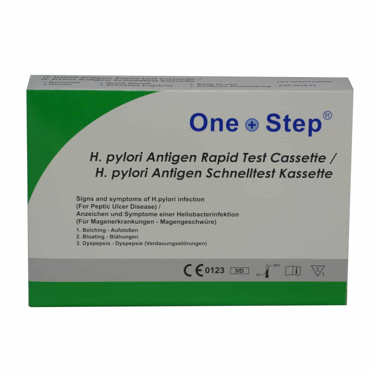 Stomach Ulcer Test Helicobacter H Pylori Faecal Kit One Step
