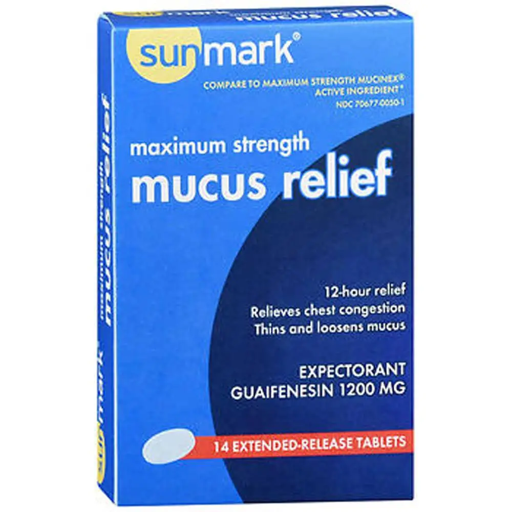 Sunmark Mucus Relief Extended
