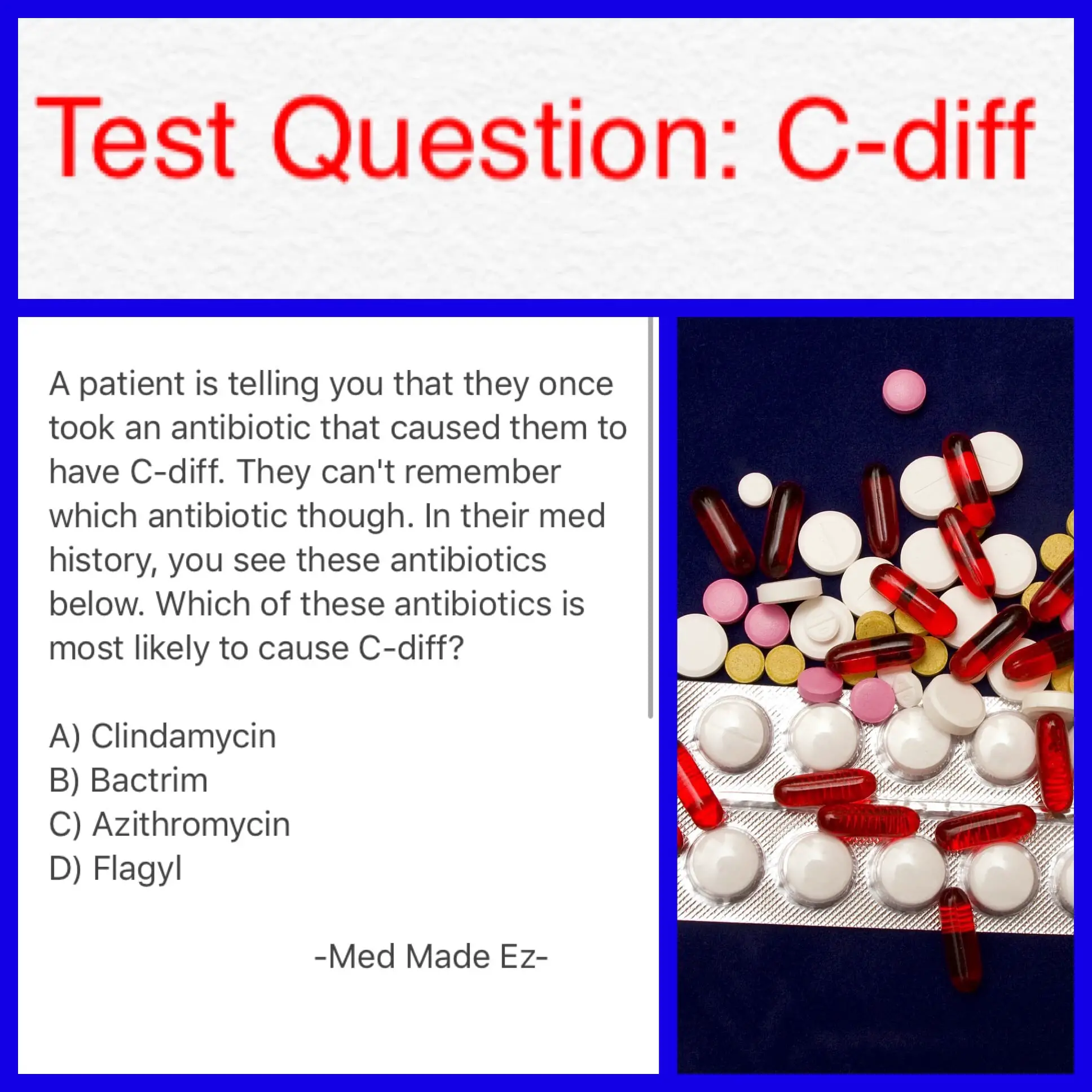 TEST QUESTION: C