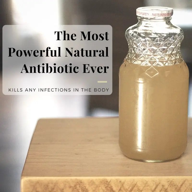 The Most Powerful Natural Antibiotic Ever â Kills Any Infections in The ...