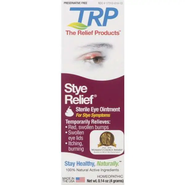 The Relief Products® Stye Relief® Eye Ointment