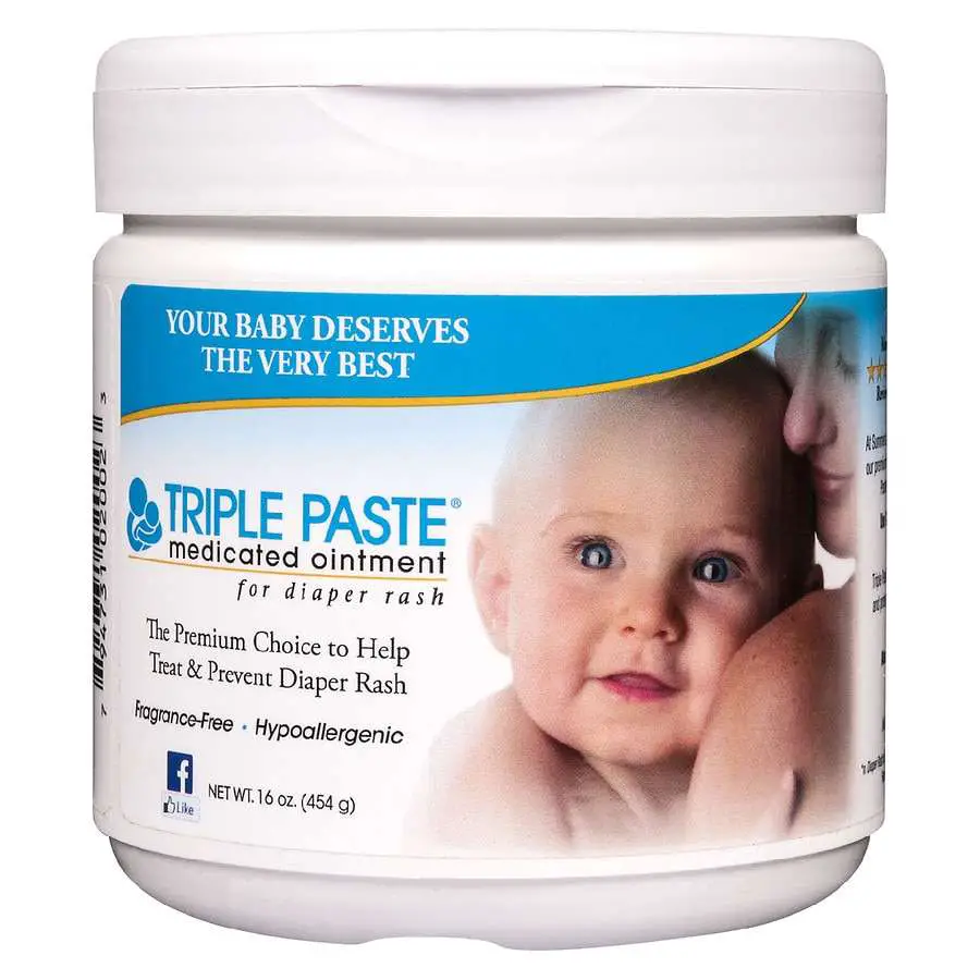 Triple Paste Medicated Diaper Rash Ointment