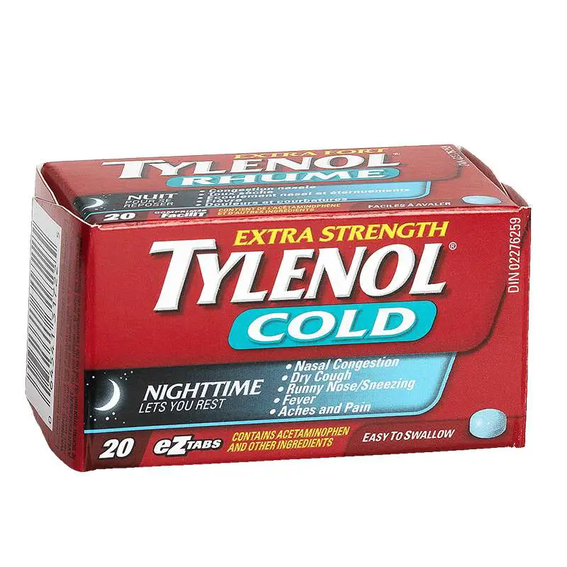 Tylenol* Cold Nighttime Eztabs