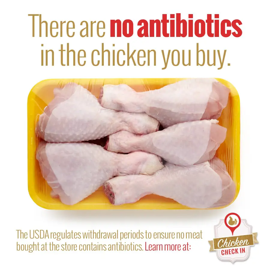 Why are antibiotics given to chickens? Is antibiotic
