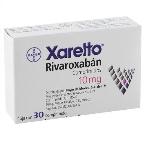 XARELTO 20mg Tablet Rivaroxaban (20mg), 28 Tablets In 1 Strip ...