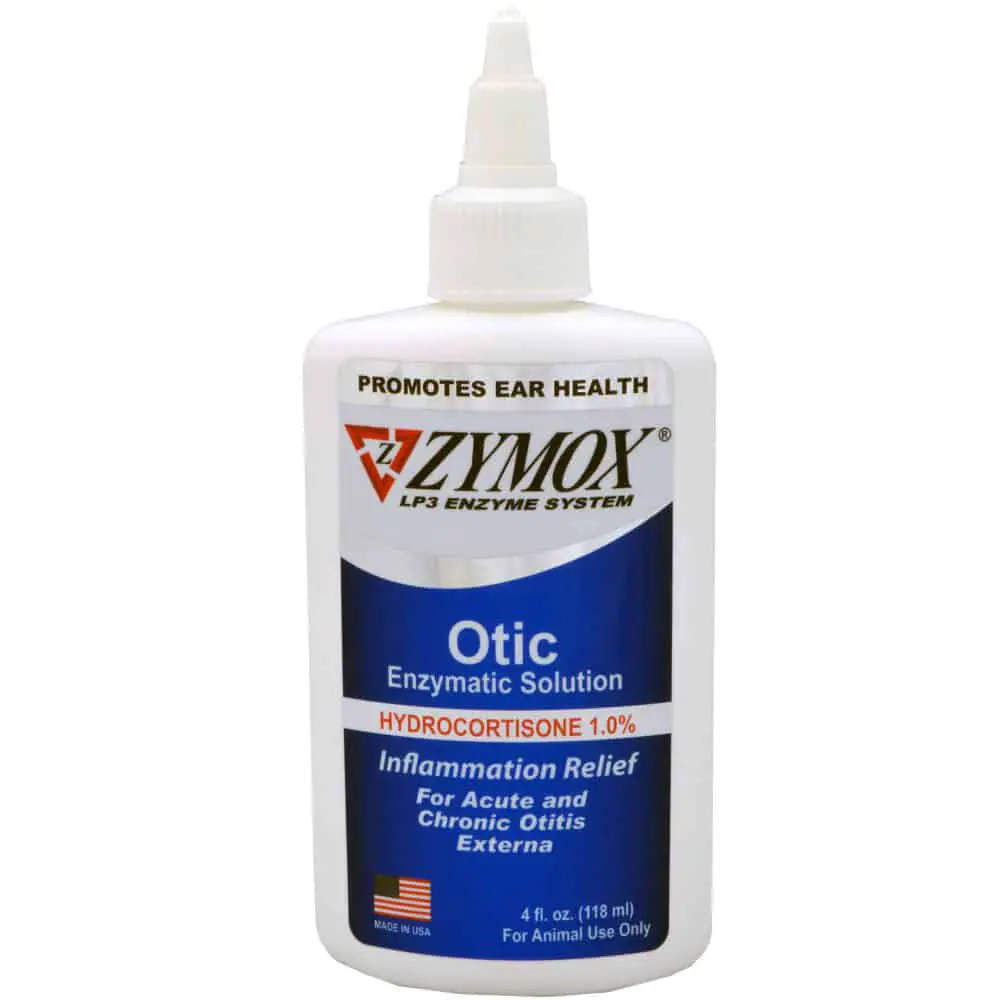zymox otic (UK STOCK) ear drops with 1% HC for acute otitis in dogs ...