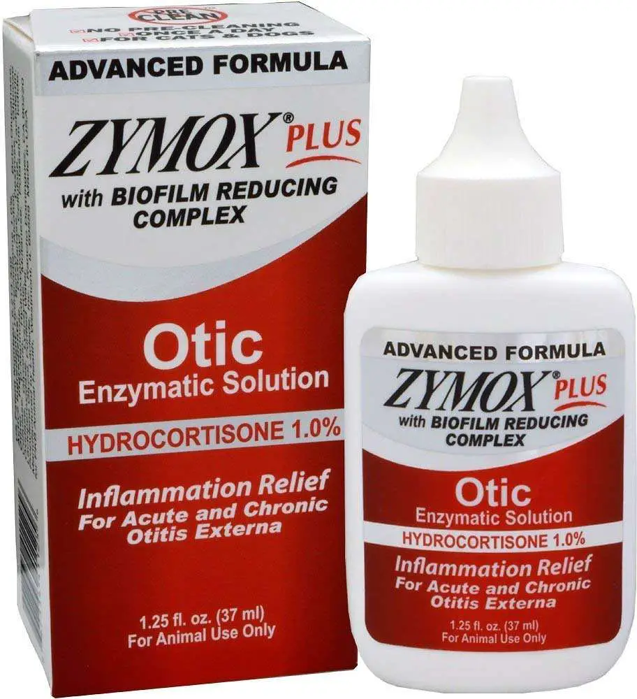 zymox plus otic (UK stock) ear drops with 1% HC for acute ...
